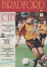 Bradford City v Swansea City  12-Mar-1994