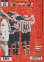 Exeter City v Torquay United 27-Nov-1999