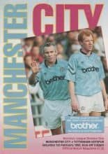Manchester City v Tottenham Hotspur 01-Feb-1992