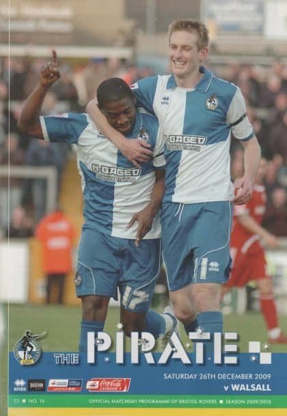 Bristol Rovers v Walsall 26-Dec-2009