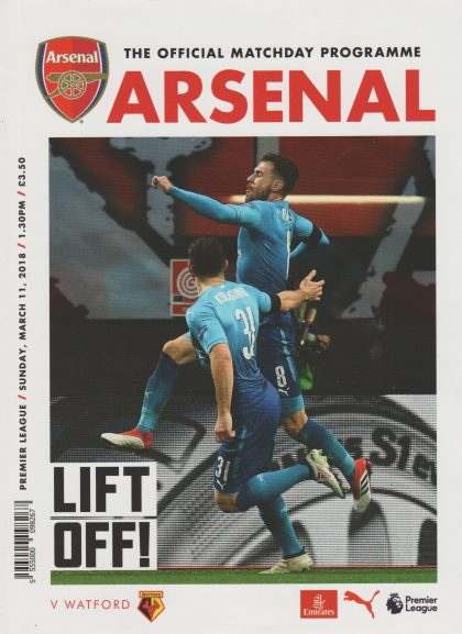 Arsenal v Watford 11-Mar-2018