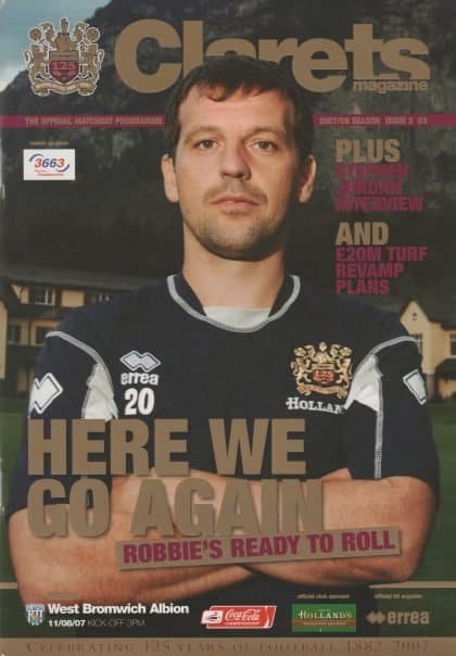 Burnley v West Bromwich Albion 11-Aug-2007