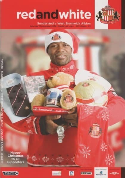 Sunderland v West Bromwich Albion 13-Dec-2008