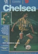 Chelsea v West Bromwich Albion 06-Oct-1993