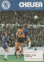 Chelsea v West Ham United   21-Dec-1974