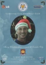 Leicester City v West Ham United 22-Dec-2001