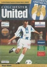 Colchester United v Wigan Athletic 10-Feb-2001
