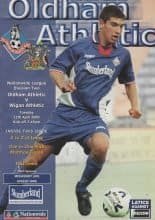 Oldham Athletic v Wigan Athletic 11-Apr-2000