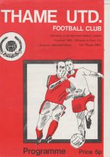 Thame United v Witney Town 17-Apr-1981