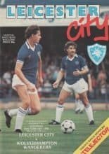 Leicester City v Wolverhampton Wanderers 26-Feb-1983