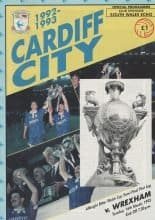 Cardiff City v Wrexham 16-Mar-1993