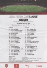 Arsenal v Chelsea   24-Jan-2018