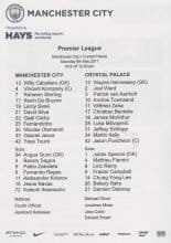 Manchester City v Crystal Palace 06-May-2017