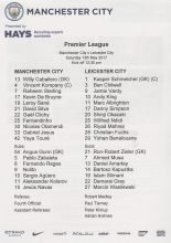 Manchester City v Leicester City 13-May-2017