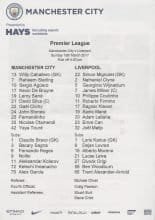 Manchester City v Liverpool  19-Mar-2017