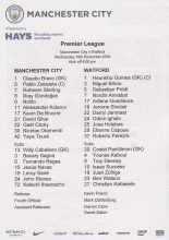 Manchester City v Watford   14-Dec-2016
