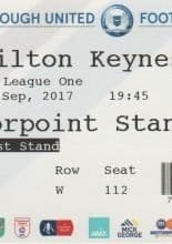 Peterborough United v Milton Keynes Dons  12-Sep-2017