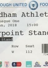 Peterborough United v Oldham Athletic 20-Jan-2018
