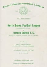 North Berks Football League v Oxford United 04-Aug-1984