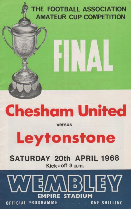 Chesham United v Leytonstone  20-Apr-1968