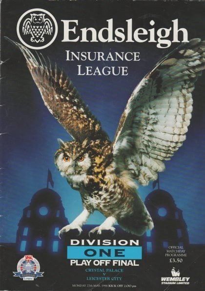 Crystal Palace v Leicester City 27-May-1996
