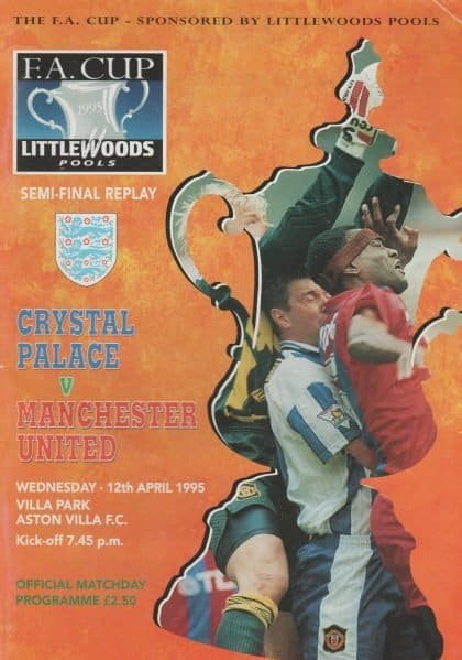 Crystal Palace v Manchester United 12-Apr-1995