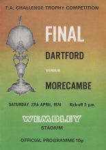 Dartford v Morecambe 27-Apr-1974