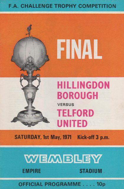 Hillingdon Borough v Telford United 01-May-1971