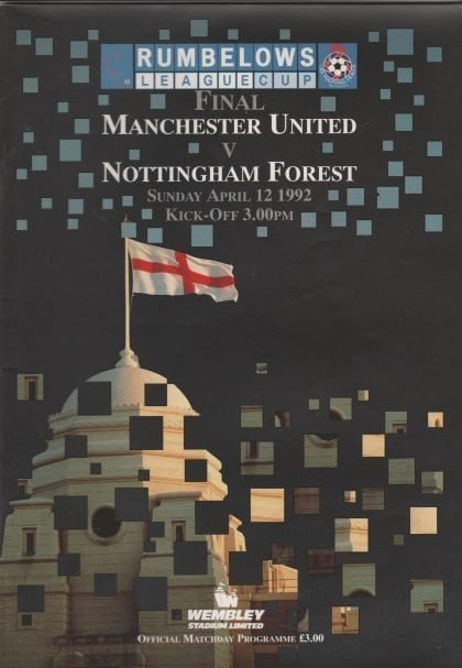 Manchester United v Nottingham Forest 12-Apr-1992