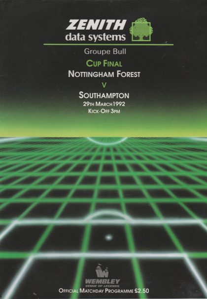 Nottingham Forest v Southampton 29-Mar-1992