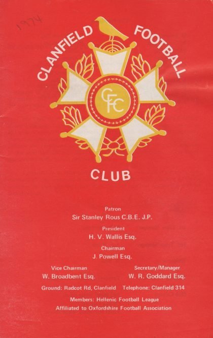 Oxford United v Watford 06-May-1974