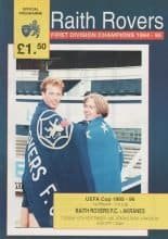 Raith Rovers v Akranes  12-Sep-1995