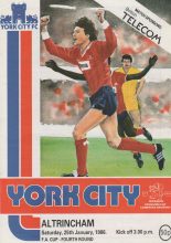 York City v Altrincham 25-Jan-1986
