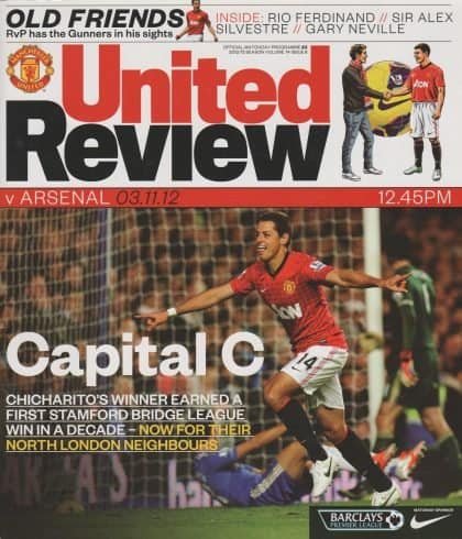 Manchester United v Arsenal 03-Nov-2012