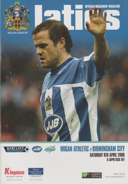 Wigan Athletic v Birmingham City 08-Apr-2006