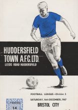 Huddersfield Town v Bristol City 16-Dec-1967