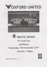 Oxford United Youth v Bristol Rovers Youth  15-Nov-2017