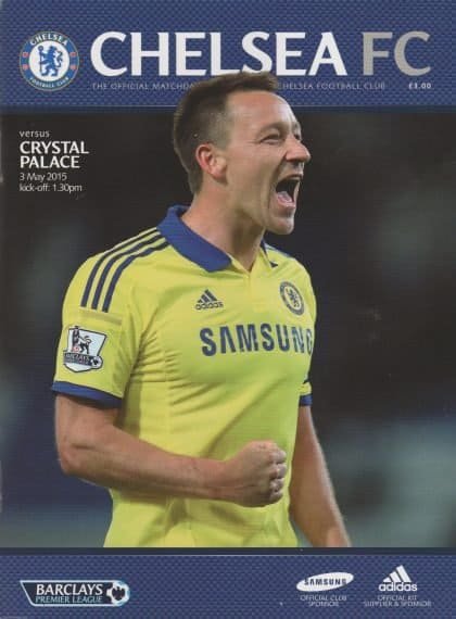 Chelsea v Crystal Palace  03-May-2015