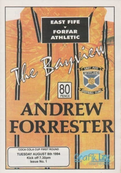 East Fife v Forfar Athletic 08-Aug-1994