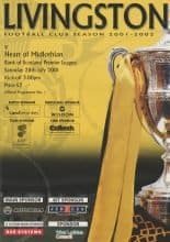 Livingston v Heart of Midlothian 28-Jul-2001