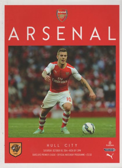 Arsenal v Hull City 18-Oct-2014
