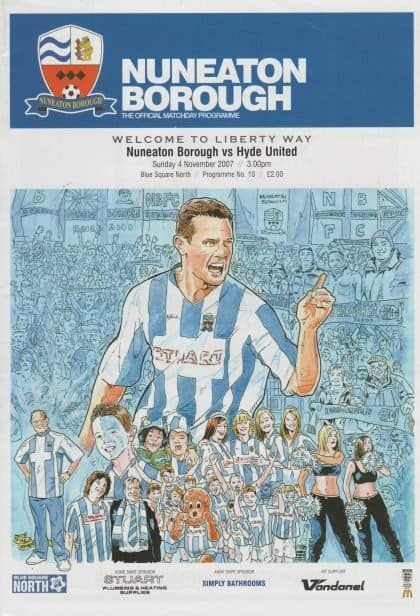 Nuneaton Borough v Hyde United 04-Nov-2007