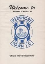 Pershore Town v Kidderminster Harriers 18-Jul-1992