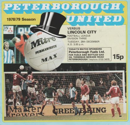 Peterborough United v Lincoln City  26-Dec-1978