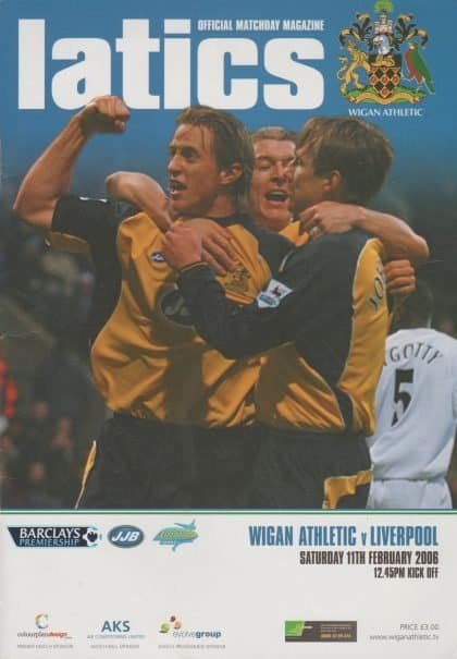 Wigan Athletic v Liverpool 11-Feb-2006