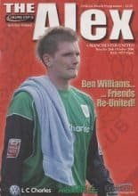 Crewe Alexandra v Manchester United 26-Oct-2004