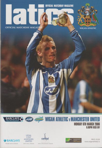 Wigan Athletic v Manchester United 06-Mar-2006