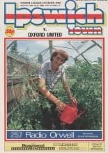 Ipswich Town v Oxford United 26-Apr-1986