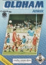 Oldham Athletic v Oxford United 17-Nov-1984