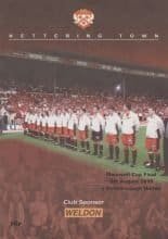 Kettering Town v Peterborough United 05-Aug-2000